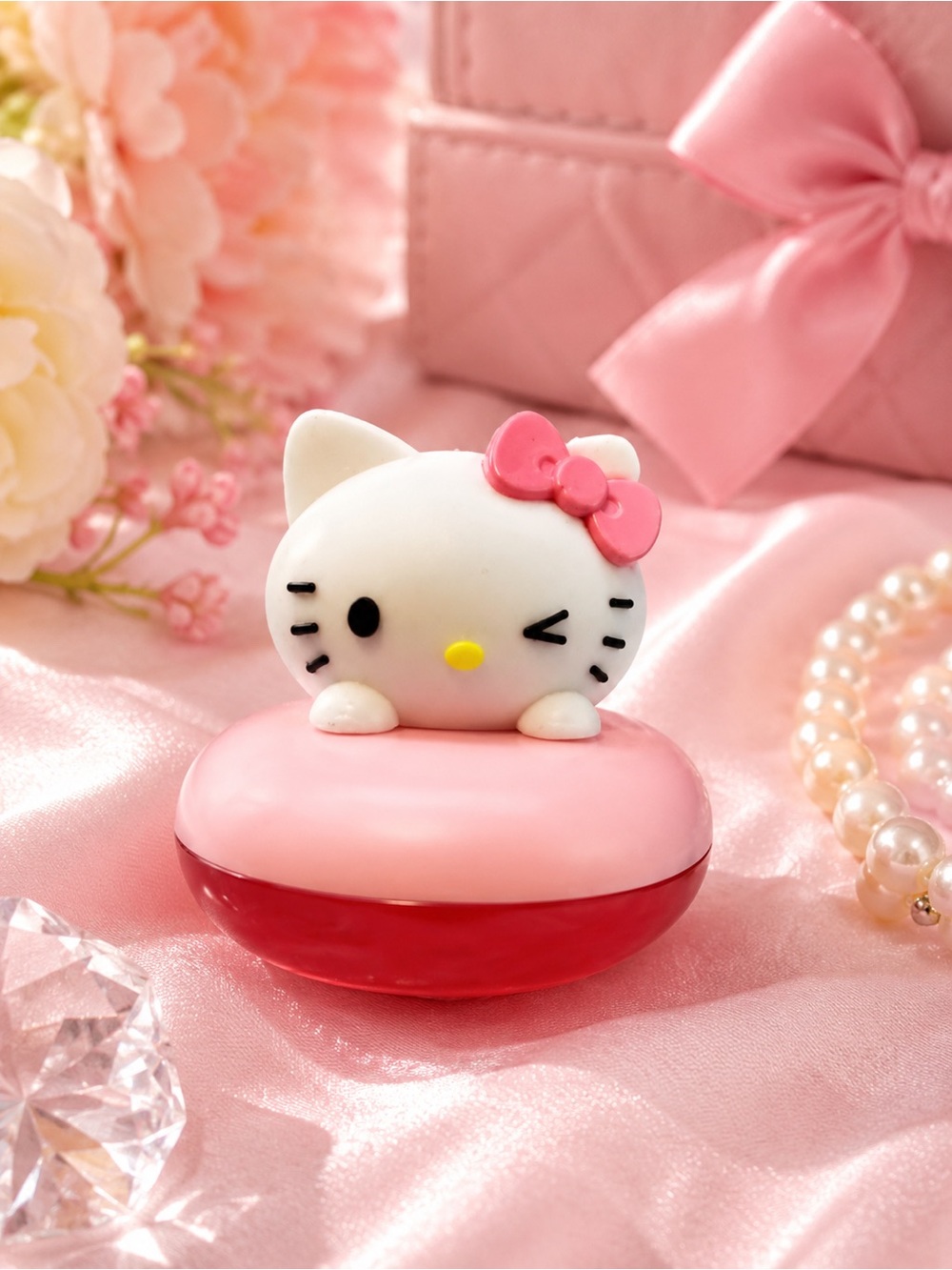 Hello Kitty Inspired Pink Lip Balm Pot